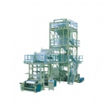 Three-to-seven-layer Co-extruding Traction Rotary Die-head Film Blowing Machine