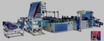 Ribbon-through Type Garbage Making-bag Machine
